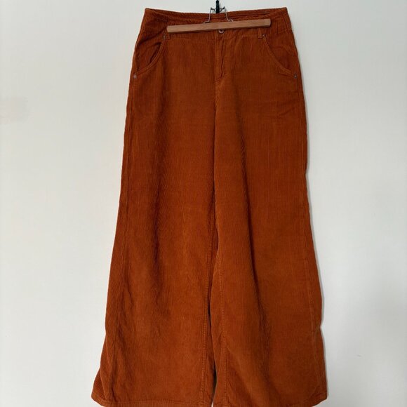 Harlow Wide Leg Corduroy Pants - Size 30 (Free People) - Picture 2 of 10
